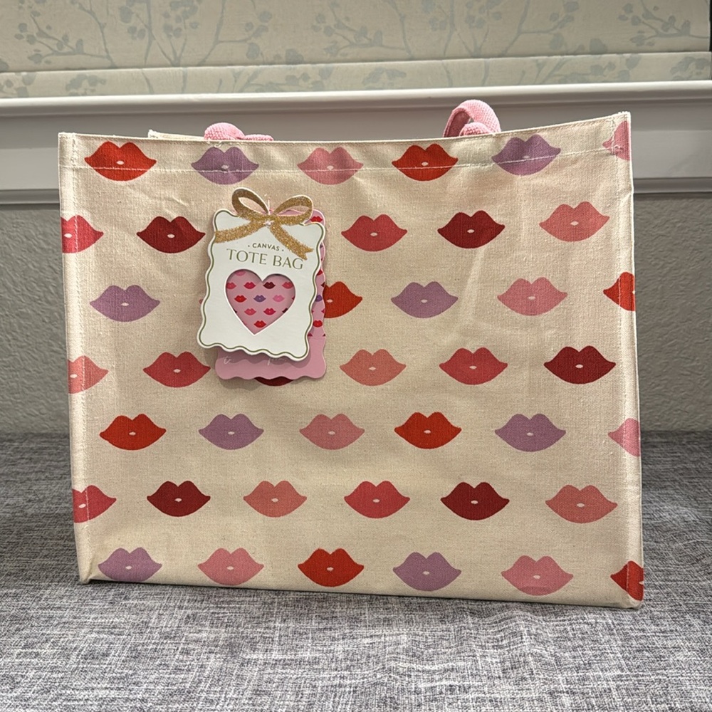 Valentines Day Canvas Tote Bag